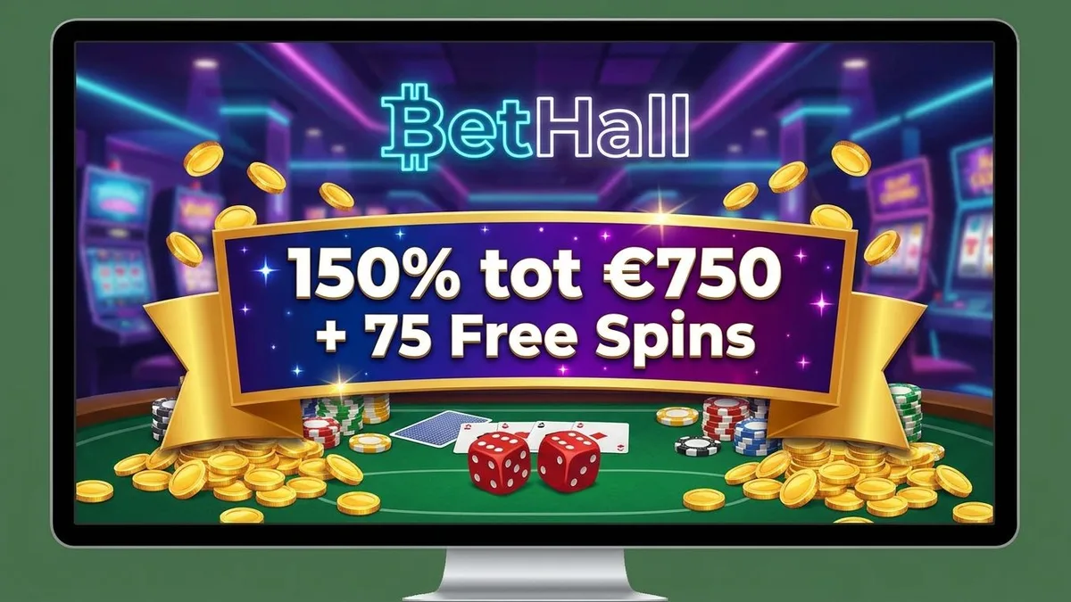 BetHall bonus scherm