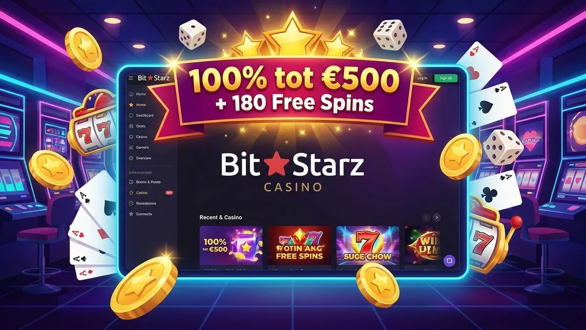 BitStarz bonus scherm
